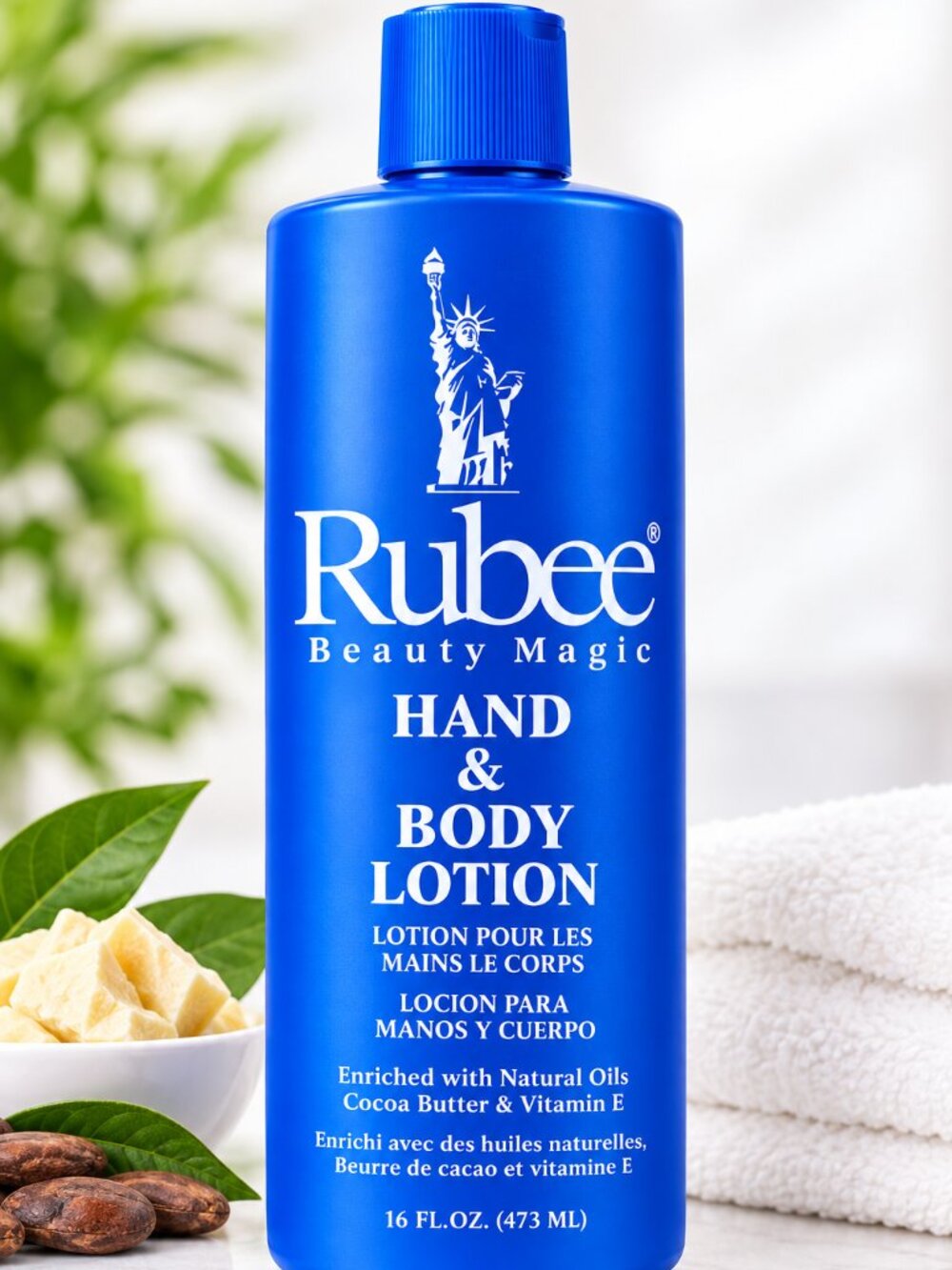 Rubee Beauty Magic Hand & Body Lotion, 16 Ounces